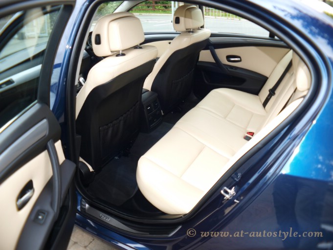 BMW 5 series E60 leather interior – A&T Autostyle