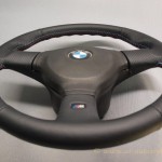 BMW leather steering wheel