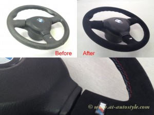 BMW steering wheel